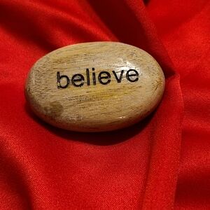 Inspirational Believe Stone For Sale